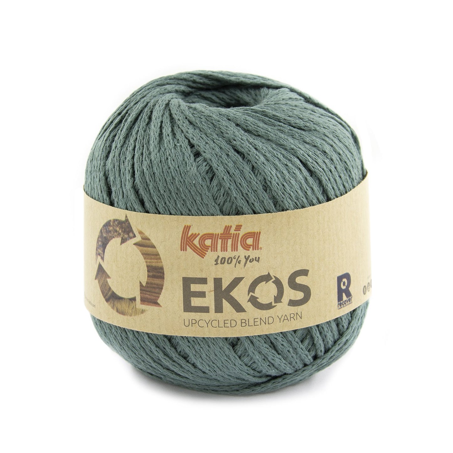 Katia New Ekos breigaren petrol – stevig garen voor breien en haken