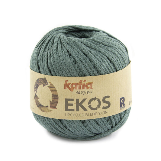 Katia New Ekos breigaren petrol – stevig garen voor breien en haken