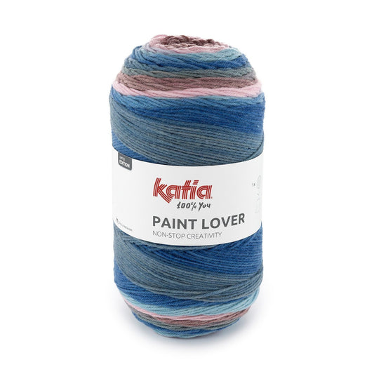 Katia Paint Lover breigaren kleur 505 – Wol-acryl mengsel met speels kleurverloop
