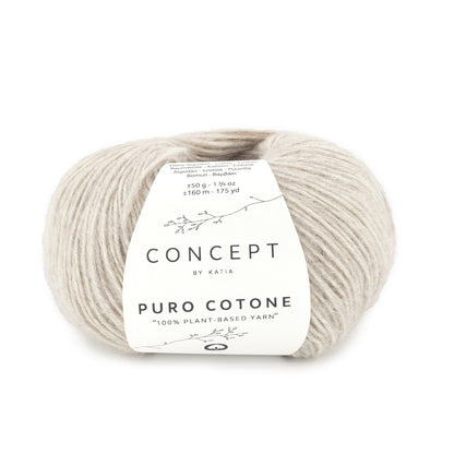 Katia Puro Cotone in Beige – Hypoallergeen katoengaren voor babyprojecten