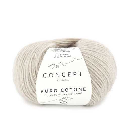 Katia Puro Cotone in Beige – Hypoallergeen katoengaren voor babyprojecten