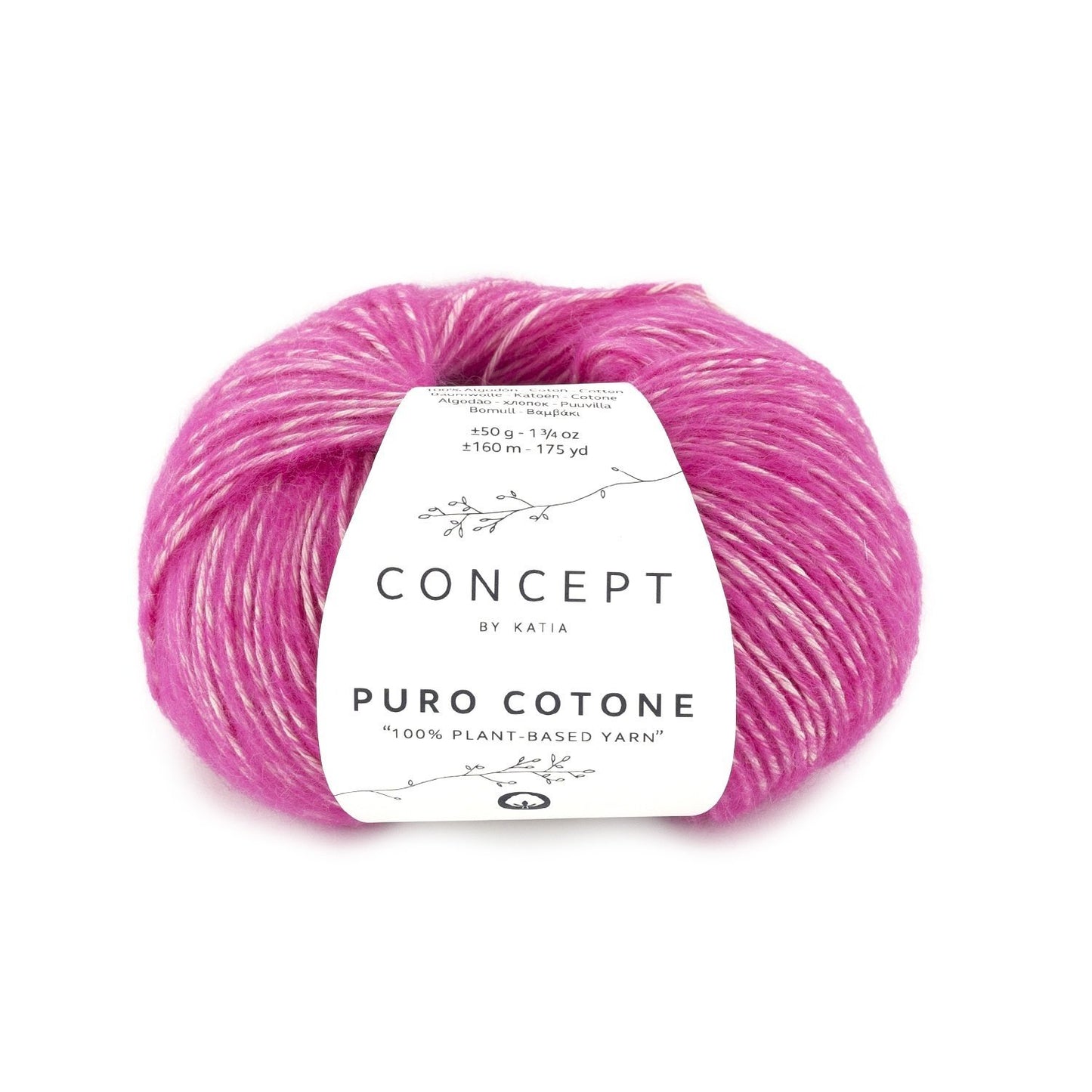 Katia Puro Cotone in Fuchsia – Vibrant katoengaren voor stijlvolle ontwerpen