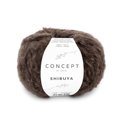 Katia Shibuya wol- en haakgaren in Chocolade Bruin – warm en gezellig