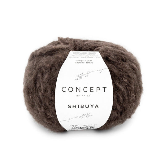Katia Shibuya wol- en haakgaren in Chocolade Bruin – warm en gezellig