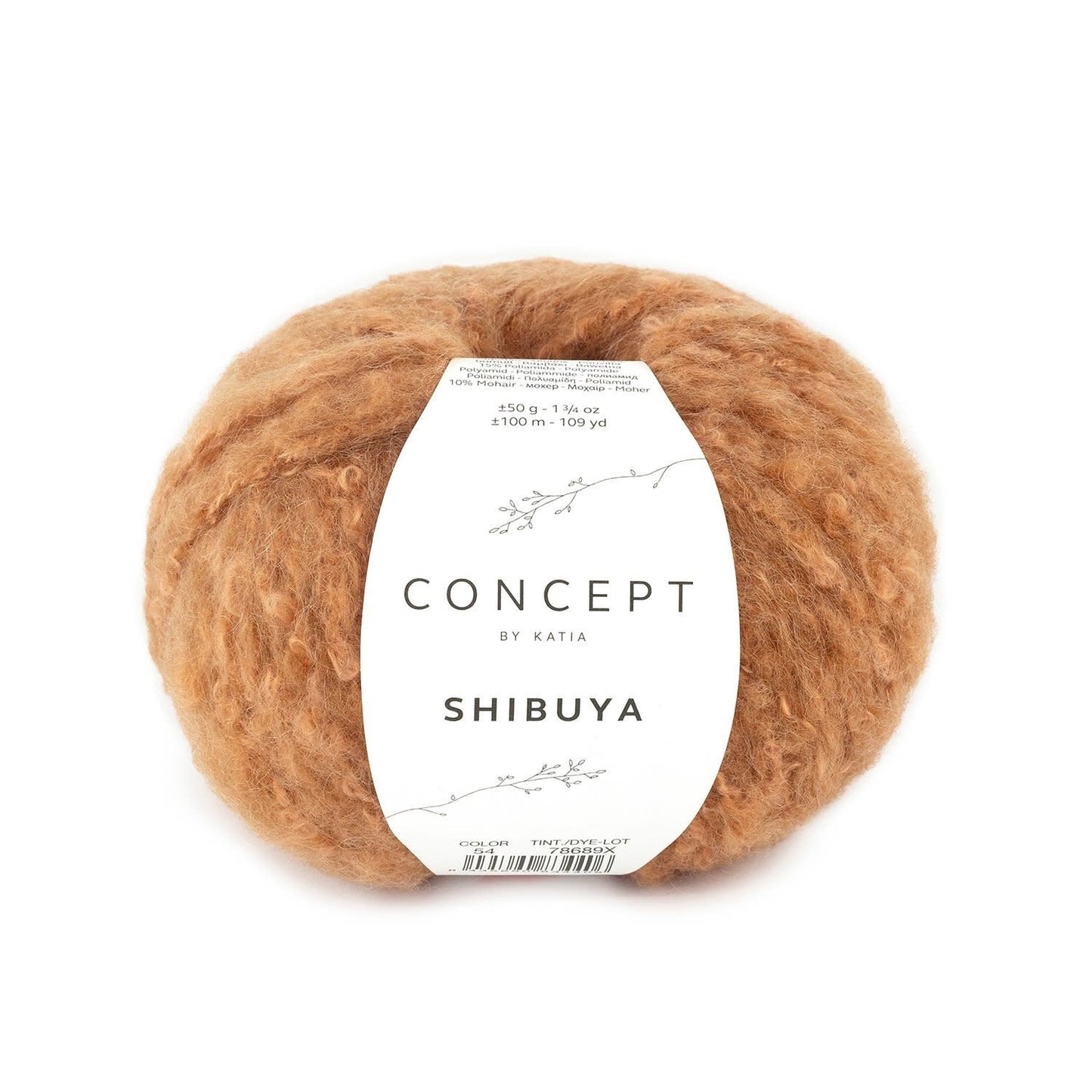 Katia Shibuya wol- en haakgaren in Koper Bruin – perfect voor herfst en winter