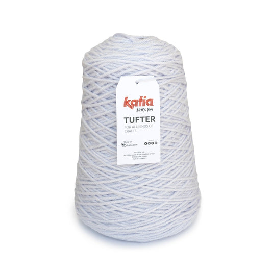 Katia Tufter breigaren in mauve - stevig acryl-wol mengsel voor tuften en breien