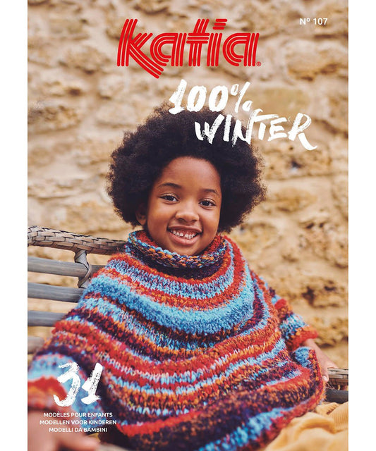 Katia Kinderen 107 tijdschrift - kleurrijke brei- en haakpatronen voor kinderen