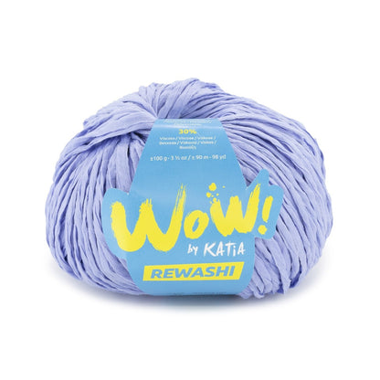 Katia WOW Rewashi lintgaren in lavendel – perfect voor opvallende en kleurrijke creaties