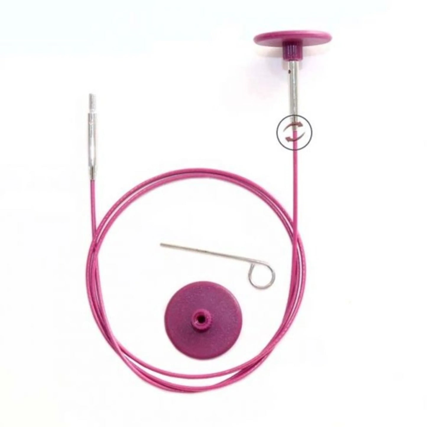Swivel 360° Verwisselbare kabel voor rondbreinaald
