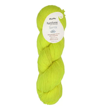 KNITPRO Symfonie Terra in Symfony Terra SS2027 Lemon Glow – helder brei- en haakgaren