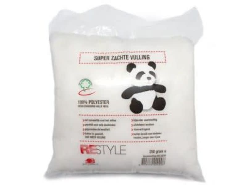 Lichtgewicht Kussenvulling 250gr in polyester - milieuvriendelijke vulling voor knuffels en kussens