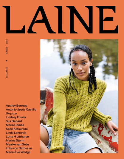 Laine Magazine Issue 25 – Stillness: Zomerse breipatronen voor luchtige truien en accessoires