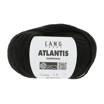 Lang Yarns Atlantis breigaren zwart - veelzijdig breigaren voor diverse projecten