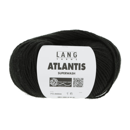 Lang Yarns Atlantis breigaren zwart - veelzijdig breigaren voor diverse projecten
