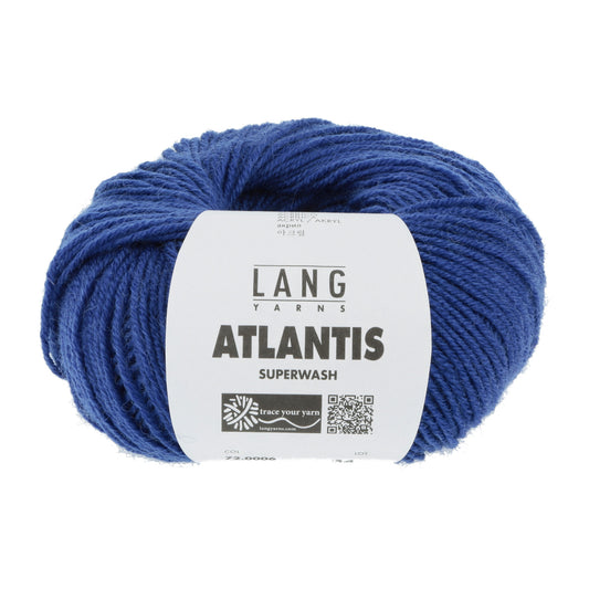 Lang Yarns Atlantis breigaren wit - sterk wol-acryl mengsel voor kinderkleding
