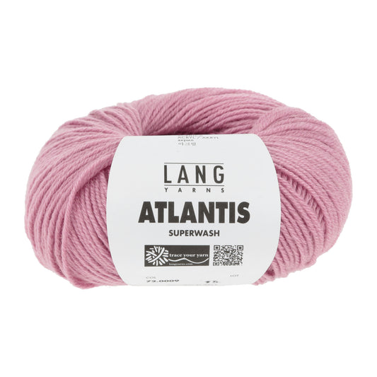 Lang Yarns Atlantis breigaren roze - ideaal voor kinderkleding en truien