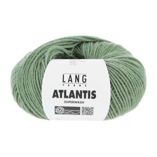 Lang Yarns Atlantis breigaren wit - sterk wol-acryl mengsel voor kinderkleding