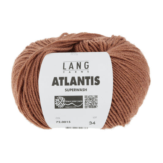 Lang Yarns Atlantis breigaren wit - sterk wol-acryl mengsel voor kinderkleding