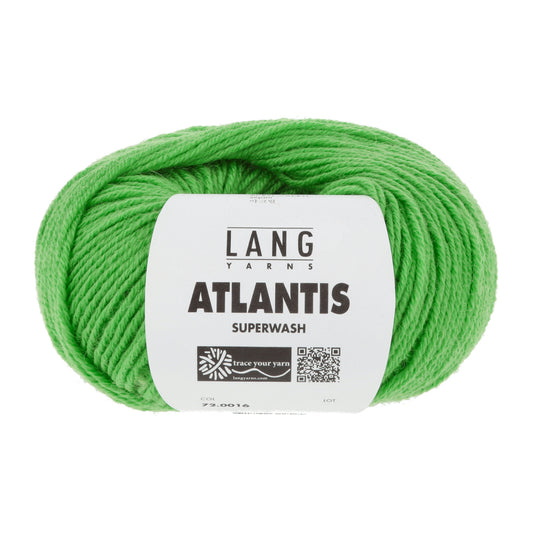 Lang Yarns Atlantis breigaren wit - sterk wol-acryl mengsel voor kinderkleding