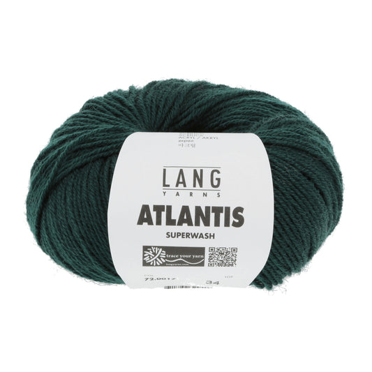 Lang Yarns Atlantis breigaren wit - sterk wol-acryl mengsel voor kinderkleding
