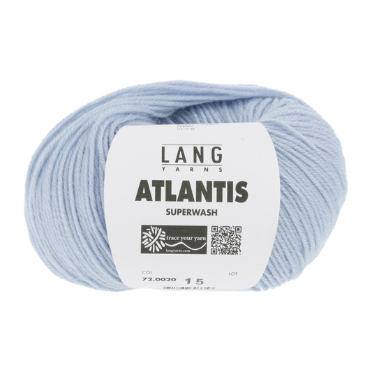 Lang Yarns Atlantis breigaren lichtblauw - sterk garen voor woonaccessoires