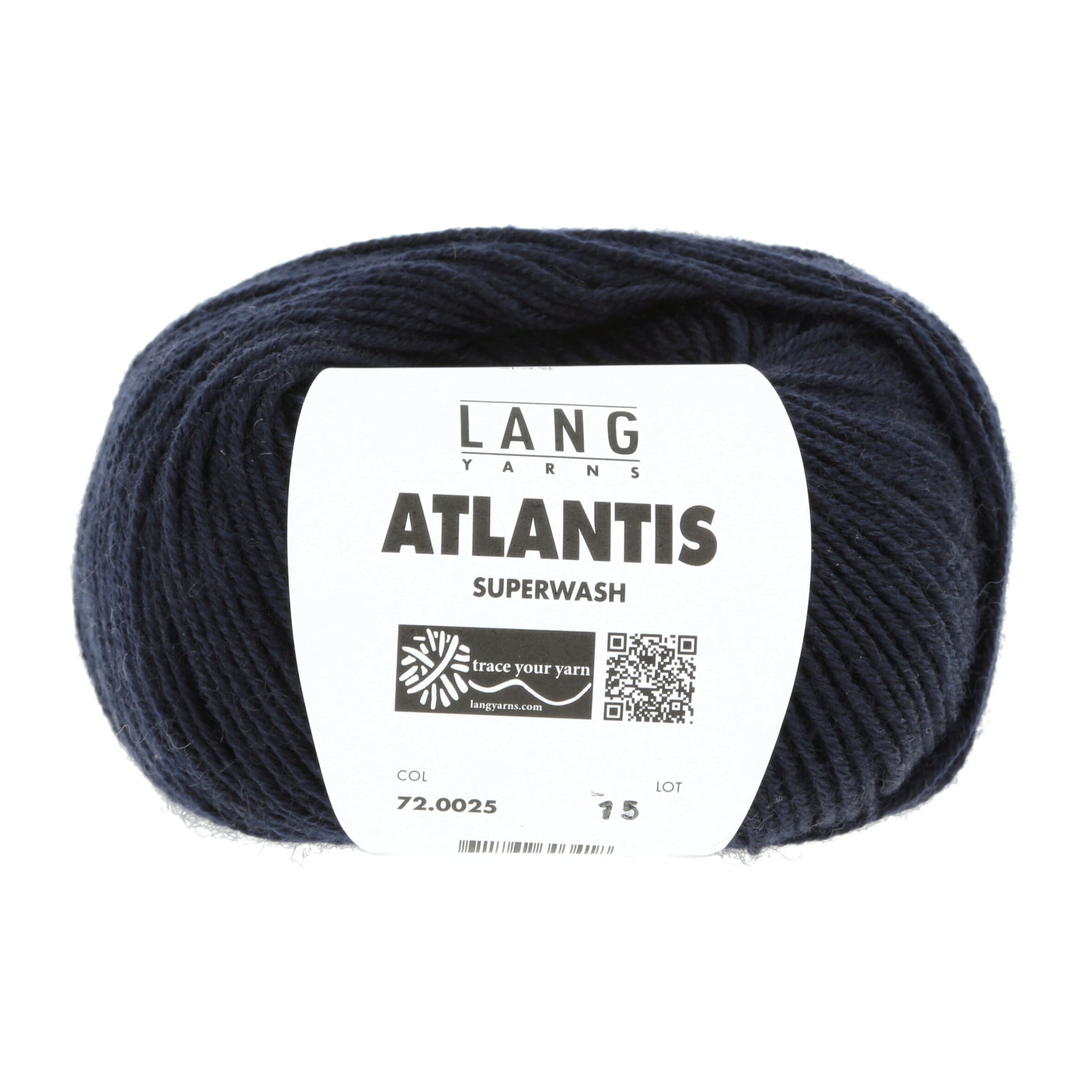 Lang Yarns Atlantis breigaren navy - ideaal voor truien en vesten