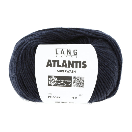 Lang Yarns Atlantis breigaren navy - ideaal voor truien en vesten