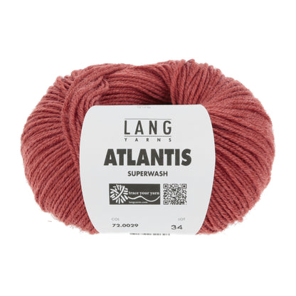 Lang Yarns Atlantis breigaren wit - sterk wol-acryl mengsel voor kinderkleding