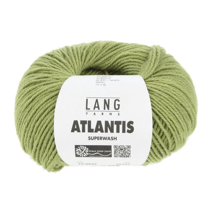 Lang Yarns Atlantis breigaren wit - sterk wol-acryl mengsel voor kinderkleding