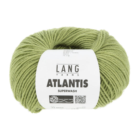 Lang Yarns Atlantis breigaren wit - sterk wol-acryl mengsel voor kinderkleding