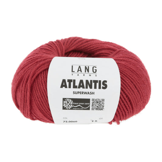 Lang Yarns Atlantis breigaren wit - sterk wol-acryl mengsel voor kinderkleding