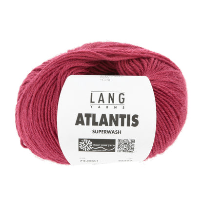 Lang Yarns Atlantis breigaren wit - sterk wol-acryl mengsel voor kinderkleding