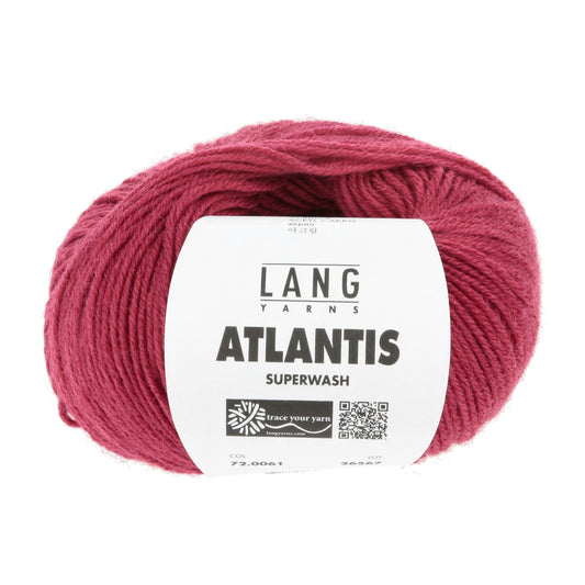 Lang Yarns Atlantis breigaren wit - sterk wol-acryl mengsel voor kinderkleding