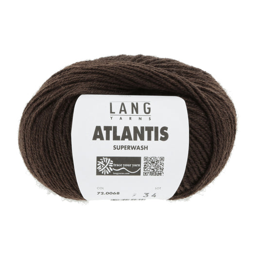 Lang Yarns Atlantis breigaren wit - sterk wol-acryl mengsel voor kinderkleding