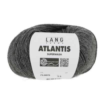 Lang Yarns Atlantis breigaren wit - sterk wol-acryl mengsel voor kinderkleding