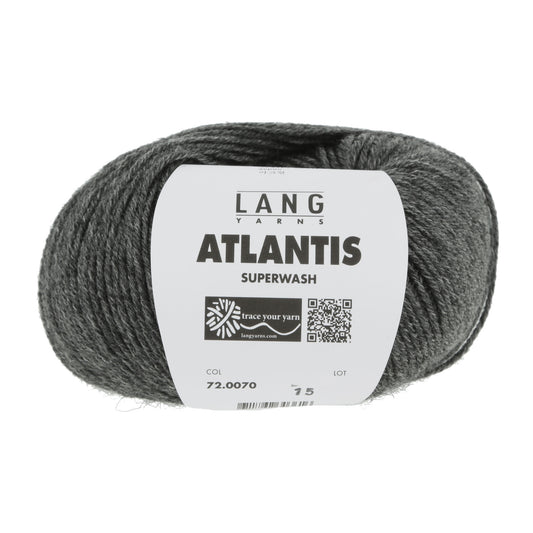 Lang Yarns Atlantis breigaren wit - sterk wol-acryl mengsel voor kinderkleding