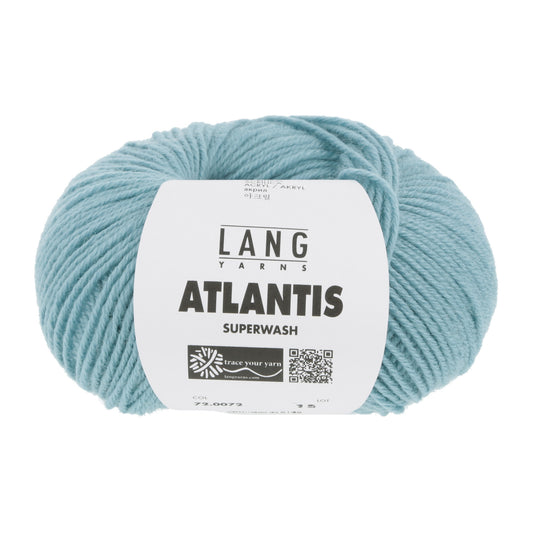 Lang Yarns Atlantis breigaren wit - sterk wol-acryl mengsel voor kinderkleding