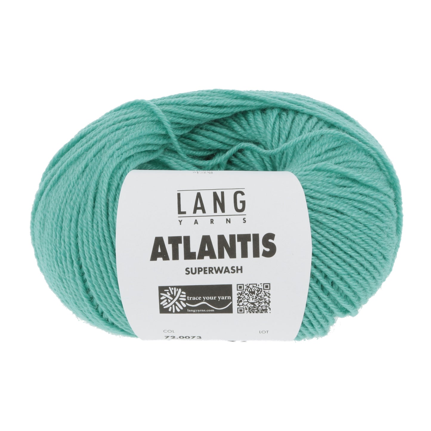 Lang Yarns Atlantis breigaren wit - sterk wol-acryl mengsel voor kinderkleding
