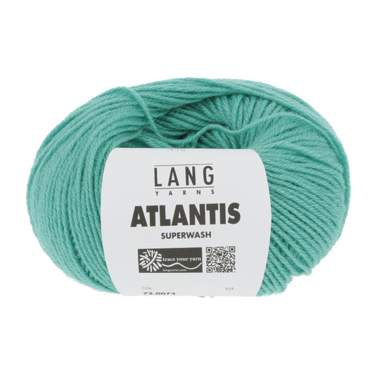 Lang Yarns Atlantis breigaren wit - sterk wol-acryl mengsel voor kinderkleding