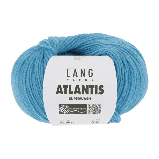 Lang Yarns Atlantis breigaren wit - sterk wol-acryl mengsel voor kinderkleding