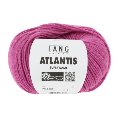 Lang Yarns Atlantis breigaren wit - sterk wol-acryl mengsel voor kinderkleding