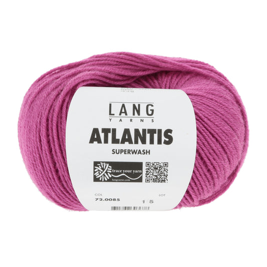 Lang Yarns Atlantis breigaren wit - sterk wol-acryl mengsel voor kinderkleding