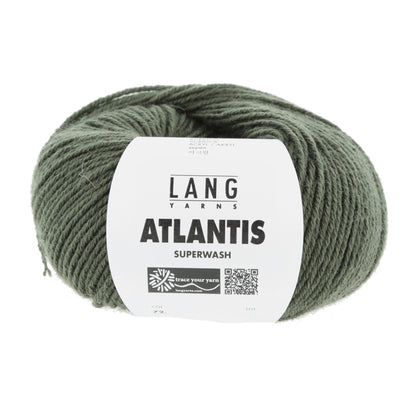 Lang Yarns Atlantis breigaren wit - sterk wol-acryl mengsel voor kinderkleding