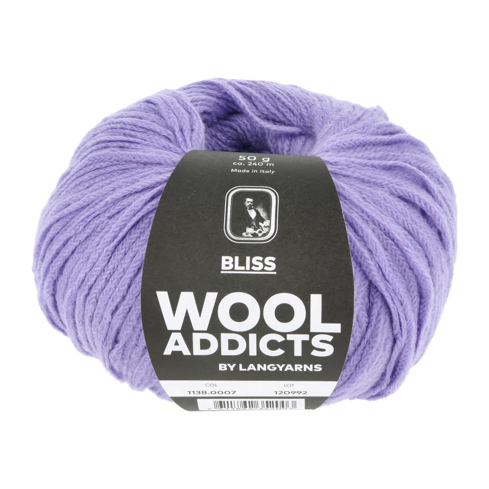 LANG Yarns Bliss garen in kleur 0007 - heerlijk zacht voor zomerprojecten