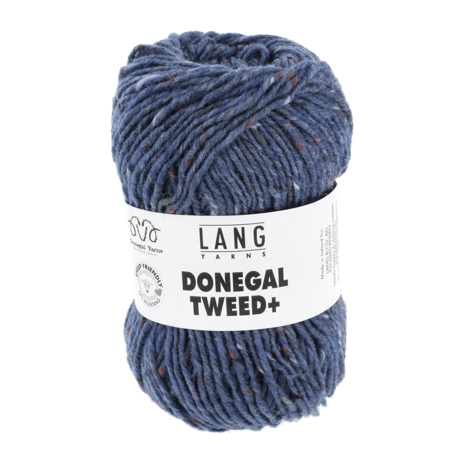 Donegal Tweed + wolgaren in jeans - perfect voor truien maat 42