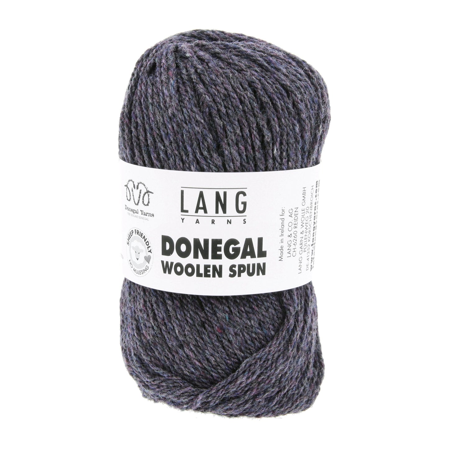 Lang Yarns Donegal Woolen Spun galaxykleur – warm en volumineus