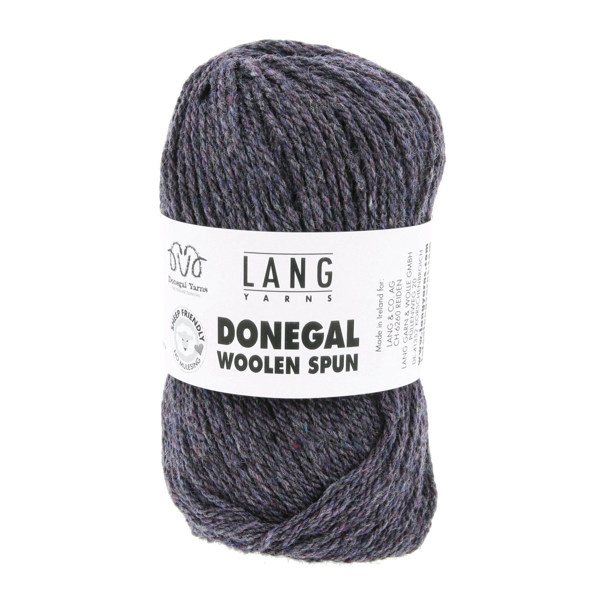 Lang Yarns Donegal Woolen Spun galaxykleur – warm en volumineus