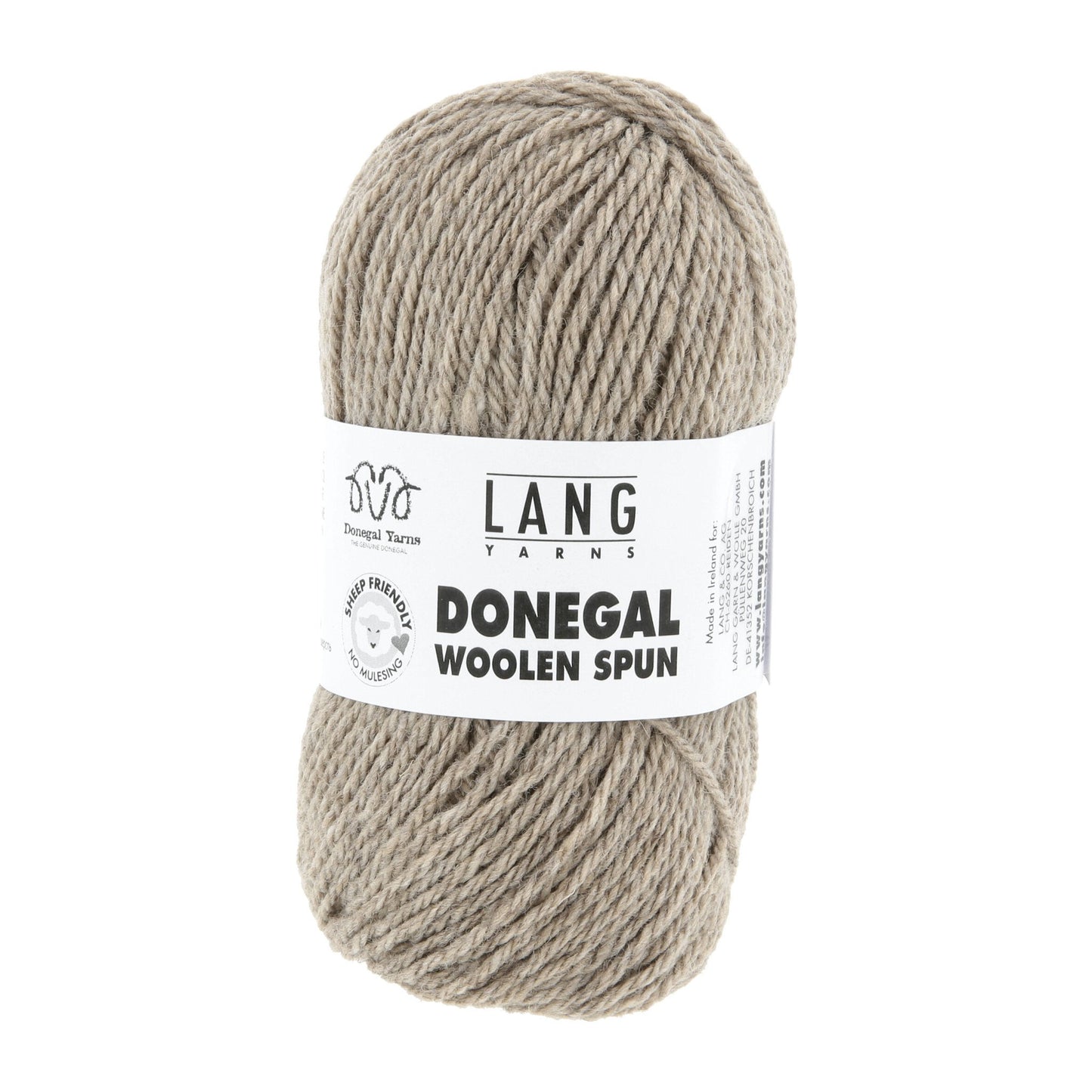 Lang Yarns Donegal Woolen Spun zand – perfect voor truien en vesten