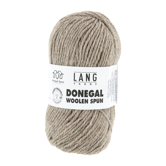 Lang Yarns Donegal Woolen Spun zand – perfect voor truien en vesten