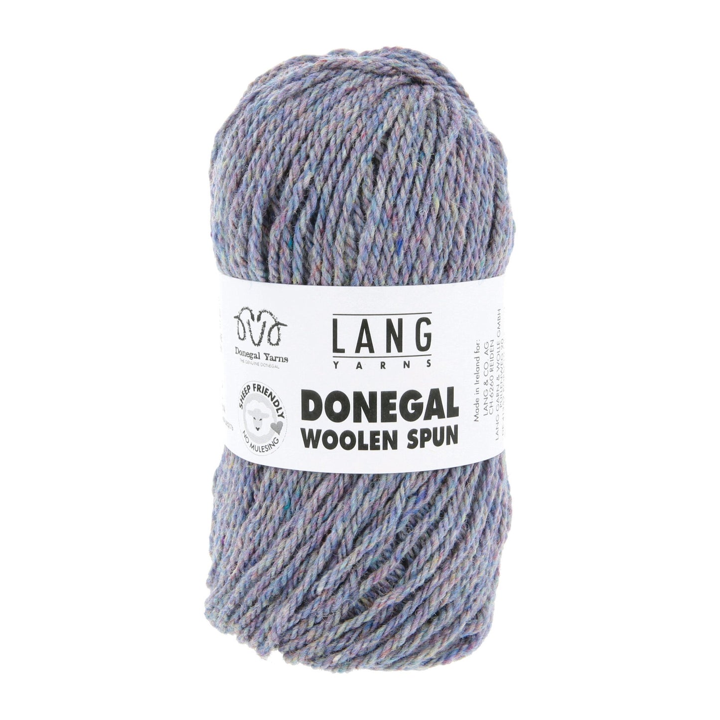 Lang Yarns Donegal Woolen Spun jeans – mooie definitie voor structuursteken